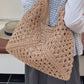 👜 50% OFF NOW!🌿 Artisanal Woven Tote with Inner Lining – Bohemian Beaded Handle Bag – Summer Essential ✨