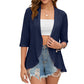 🧶 50% OFF NOW!☀️ Women's Summer Eyelet Cardigan – Lightweight & Breathable – Stylish Open Cover-Up 👗