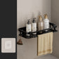 🚿 50% OFF NOW!🧴 Drill-Free Bathroom Shelf – Strong Adhesive & Drainage – Waterproof Storage Rack ✨