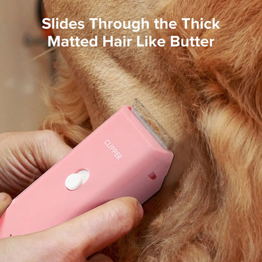 🐾 50% OFF NOW!✂️ Quiet Cordless Pet Clipper – IPX7 Waterproof & Ceramic Blade – 90 Min Runtime 🛁