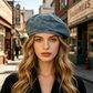 🎨 50% OFF NOW!👒 Women's Vintage Denim Beret – Lightweight & Breathable – Chic Painter Hat 💙