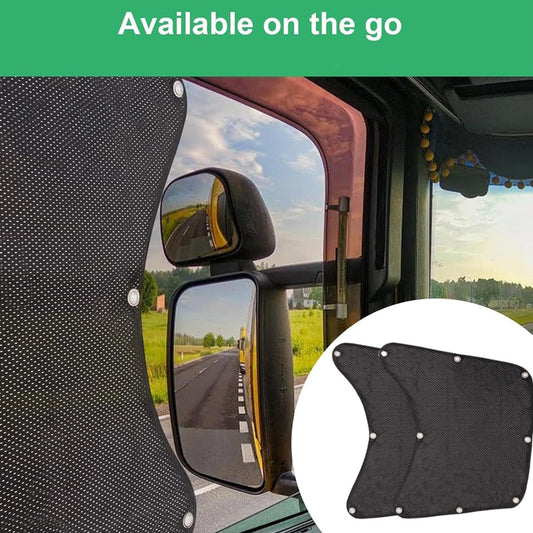 🚛 50% OFF NOW!☀️ Truck Side Window Sun Shade Set (2-Pack) – Privacy & UV Protection – Easy Suction Cup Install 🛡️