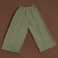 👖 50% OFF NOW!✨ Women's Pleated Wide-Leg Pants – Elastic Waist & Cropped – Chic & Comfy 🌿