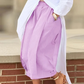 👖 50% OFF NOW!✨ Women's Pleated Wide-Leg Pants – Elastic Waist & Cropped – Chic & Comfy 🌿