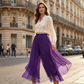 💃 50% OFF NOW!✨ Women's Asymmetrical Chiffon Wide-Leg Pants – Elegant & Breezy – Vacation Essential 🌊