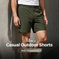 🩳 50% OFF NOW!🏕️ Men's Casual Outdoor Shorts – Quick-Dry & Drawstring – Summer Essential 🌲