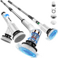 🎉 2026 Sale — Over 21,000 Sold! ✨ Cordless Electric Spin Scrubber – Power Cleaning Without The Elbow Grease – Multi-Attachment, Waterproof, One Charge Scours The Whole House 🧹
