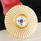 💰UP TO 50% OFF!⚙️Stop fighting with sandpaper — this shaping wheel carves, grinds, and shapes wood in seconds. Sharp, fast, and fits any angle grinder. 💪