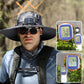 🧢 50% OFF NOW!🌬️ Men’s Sunscreen Fisherman Hat with 2 Detachable Solar Fans – UPF 50+ & USB Charging ☀️
