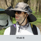 🧢 50% OFF NOW!🌬️ Men’s Sunscreen Fisherman Hat with 2 Detachable Solar Fans – UPF 50+ & USB Charging ☀️