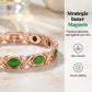 ✨ 50% OFF NOW!💎 Magnetic Cross & Cat's Eye Bracelet – Rose Gold & Adjustable – Elegant Jewelry Gift 🌹
