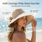 👒 50% OFF NOW! 🎀 Women's Bowknot Wide Brim Sun Hat – Foldable, Breathable & 360° Protection – Compact Travel Companion ☀️