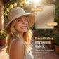 👒 50% OFF NOW! 🎀 Women's Bowknot Wide Brim Sun Hat – Foldable, Breathable & 360° Protection – Compact Travel Companion ☀️