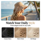 👒 50% OFF NOW! 🎀 Women's Bowknot Wide Brim Sun Hat – Foldable, Breathable & 360° Protection – Compact Travel Companion ☀️
