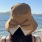 👒 50% OFF NOW! 🎀 Women's Bowknot Wide Brim Sun Hat – Foldable, Breathable & 360° Protection – Compact Travel Companion ☀️