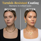 ✨ 50% OFF NOW! 💎 Modern Geometric Jewelry Set – Gold-Plated, Lightweight Flat Snake Chain & Matching Earrings – Chic & Elegant for Evening Events 🎁