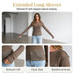 👚 50% OFF NOW! 🕊️ Women's Sheer Boat Neck Top – Elegant Long Sleeve, Breathable & Flattering – Perfect Layering Piece ✨