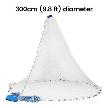 🎣 50% OFF NOW!✨ Easy-Throw Cast Net – Heavy-Duty Mesh, Rapid Sinking & Comfort Grip – Fishing Essential 🌊