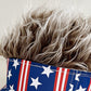 🧢 50% OFF NOW! 😂 Novelty Wig Baseball Cap – Fake Spiky Hair, Adjustable & Sun Protection – Party, Game Day or Just for Laughs ✨