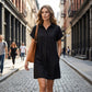 👗 50% OFF NOW! 🌿 Casual Short Sleeve Dress – Button Front, Pockets & Breezy Fit – Lightweight, Breathable & Perfect for Summer Days ☀️