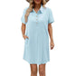 👗 50% OFF NOW! 🌿 Casual Short Sleeve Dress – Button Front, Pockets & Breezy Fit – Lightweight, Breathable & Perfect for Summer Days ☀️