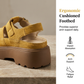 👡 50% OFF NOW! ☀️ Women's Platform Chunky Sandals – Cushioned Footbed & Anti-Slip Sole – Stylish, Comfy & Breathable 🏖️