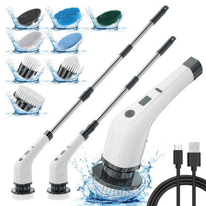 🎉 2026 Sale — Over 21,000 Sold! 🧹⚡ Deep clean without the elbow grease — electric spin scrubber with multiple heads, adjustable handle, and cordless power. Tile, grout, tubs, and more — done in seconds. 🏠