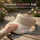 🧢 BUY 1 GET 1 FREE! ☀️ Women's Breathable Knit Sun Visor Hat – UV Protection, Wide Brim & Moisture-Wicking – Perfect for Tennis, Beach or Jogging 🎾