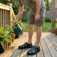 👞 50% OFF NOW! 🏖️ Men's Closed-Toe Beach Sandals – Breathable Hollow Design & Cushioned Comfort 👟