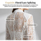 👔 50% OFF NOW! 🌸 White Lace Blazer – Slim Fit, 3/4 Sleeve & Elegant Transition – Sheer Floral Lace Panels, Tailored Silhouette ✨