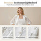 👔 50% OFF NOW! 🌸 White Lace Blazer – Slim Fit, 3/4 Sleeve & Elegant Transition – Sheer Floral Lace Panels, Tailored Silhouette ✨