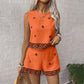 🌺 50% OFF NOW! 🏝️ Bohemian Top & Shorts Set – Print, Breathable & Vacation Ready – Sleeveless Top + High-Waisted Shorts, Linen Blend 🏖️