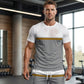 🎉 LIMITED TIME 50% OFF! 🔥 Men’s Color-Block Active Set – Breathable Street Heat 🌆