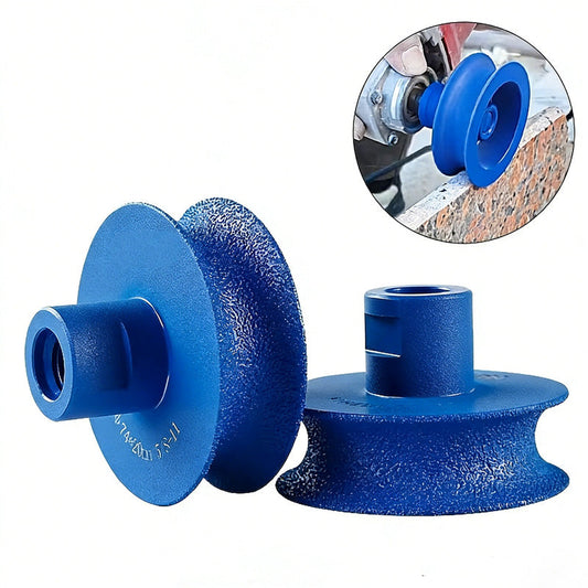 🚀HOT SELL! Diamond‑Coated Concave Edge Profiling Wheel, For Stone Concrete Ceramic DIY & Professional Work✨