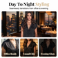 👚 50% OFF NOW! 🌙 Women's V-Neck Lace Top – Short Sleeve, Elegant & Day to Night – Intricate Lace Splicing, Relaxed Drape, Feminine Charm 🌸