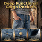👖 50% OFF NOW! 🏙️ Men's Loose Denim Cargo Shorts – High Street Style & Adjustable Fit 🛹