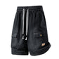 👖 50% OFF NOW! 🏙️ Men's Loose Denim Cargo Shorts – High Street Style & Adjustable Fit 🛹