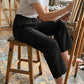 👖 50% OFF NOW! 🧶 Women's Wide-Leg Pants – Breathable Cotton Blend, Lace Crochet Side Hem & Drawstring Waist – Relaxed Fit, Feminine Detail 🌿