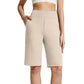 🩳 50% OFF NOW! 🚶‍♀️ Women's Stretch Walking Shorts – 4-Way Stretch, High-Rise Waistband & Knee-Length – Breathable, Deep Pockets & Chafe-Free 🌸