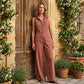 👗 50% OFF NOW! 🌾 Women's Sleeveless Button-Front Jumpsuit – Wide-Leg, Flowy & Effortless Chic – Breezy Summer Style, One-and-Done Dressing ✨