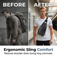🎒 50% OFF NOW! 🧳 Men's Retro Waterproof Faux Leather Sling Chest Bag – Premium Water-Resistant, Intelligent Storage & Ergonomic Sling Comfort – Daily Commute Essential ✨