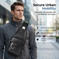 🎒 50% OFF NOW! 🧳 Men's Retro Waterproof Faux Leather Sling Chest Bag – Premium Water-Resistant, Intelligent Storage & Ergonomic Sling Comfort – Daily Commute Essential ✨