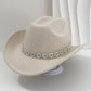 ✨ 50% OFF NOW! 🤠 Women's Rhinestone Heart Cowboy Hat – Sparkling French Jazz Fedora & Premium Structured Silhouette – Elegant, Glamorous & Festival Ready 🎪