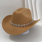 ✨ 50% OFF NOW! 🤠 Women's Rhinestone Heart Cowboy Hat – Sparkling French Jazz Fedora & Premium Structured Silhouette – Elegant, Glamorous & Festival Ready 🎪
