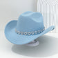 ✨ 50% OFF NOW! 🤠 Women's Rhinestone Heart Cowboy Hat – Sparkling French Jazz Fedora & Premium Structured Silhouette – Elegant, Glamorous & Festival Ready 🎪