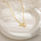 💖 50% OFF NOW! ✨ Heart Shaped Letters Micro Pave Chain Necklace – Personalized Initial, Titanium Steel & Hip-Hop Style – Trendy, Durable & Romantic 💍