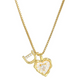 💖 50% OFF NOW! ✨ Heart Shaped Letters Micro Pave Chain Necklace – Personalized Initial, Titanium Steel & Hip-Hop Style – Trendy, Durable & Romantic 💍