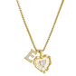 💖 50% OFF NOW! ✨ Heart Shaped Letters Micro Pave Chain Necklace – Personalized Initial, Titanium Steel & Hip-Hop Style – Trendy, Durable & Romantic 💍