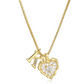 💖 50% OFF NOW! ✨ Heart Shaped Letters Micro Pave Chain Necklace – Personalized Initial, Titanium Steel & Hip-Hop Style – Trendy, Durable & Romantic 💍