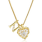 💖 50% OFF NOW! ✨ Heart Shaped Letters Micro Pave Chain Necklace – Personalized Initial, Titanium Steel & Hip-Hop Style – Trendy, Durable & Romantic 💍